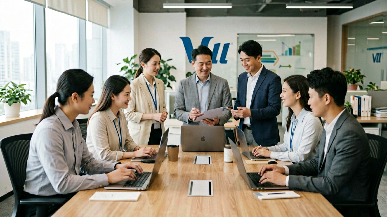 彩神Vll品牌办公环境与企业形象展示